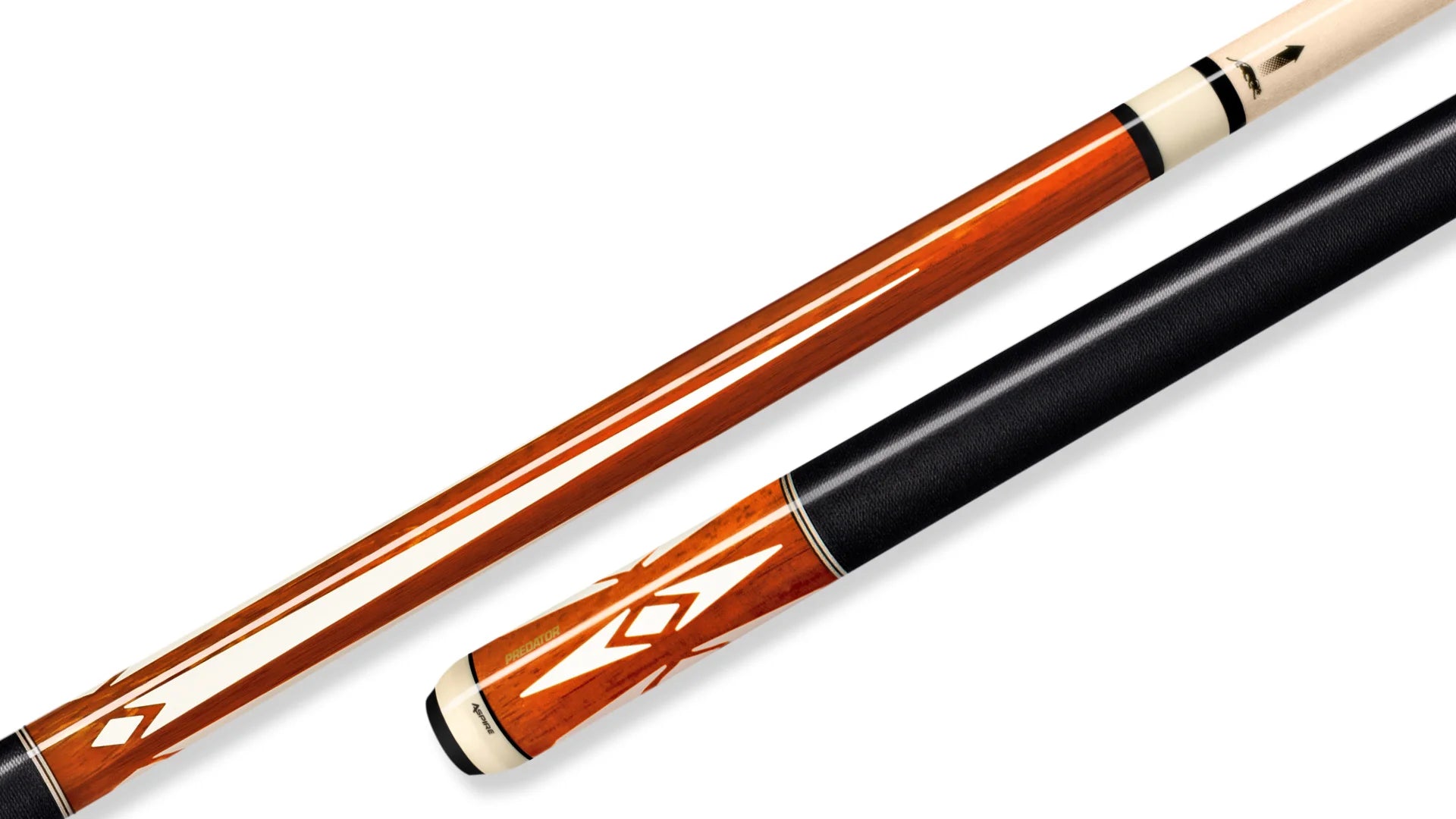 PREDATOR ASPIRE 1-10 POOL CUE BROWN 12.55MM 19OZ