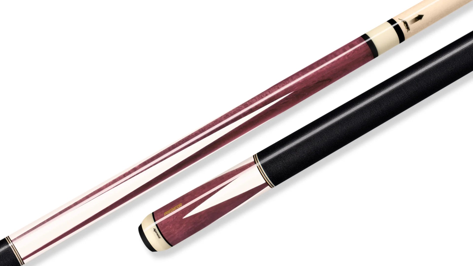 PREDATOR ASPIRE 1-6 POOL CUE PURPLE 12.55MM 19OZ