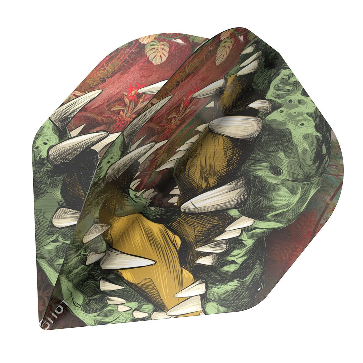 SHOT AMERICANA CHOMP DART FLIGHT SET STANDARD