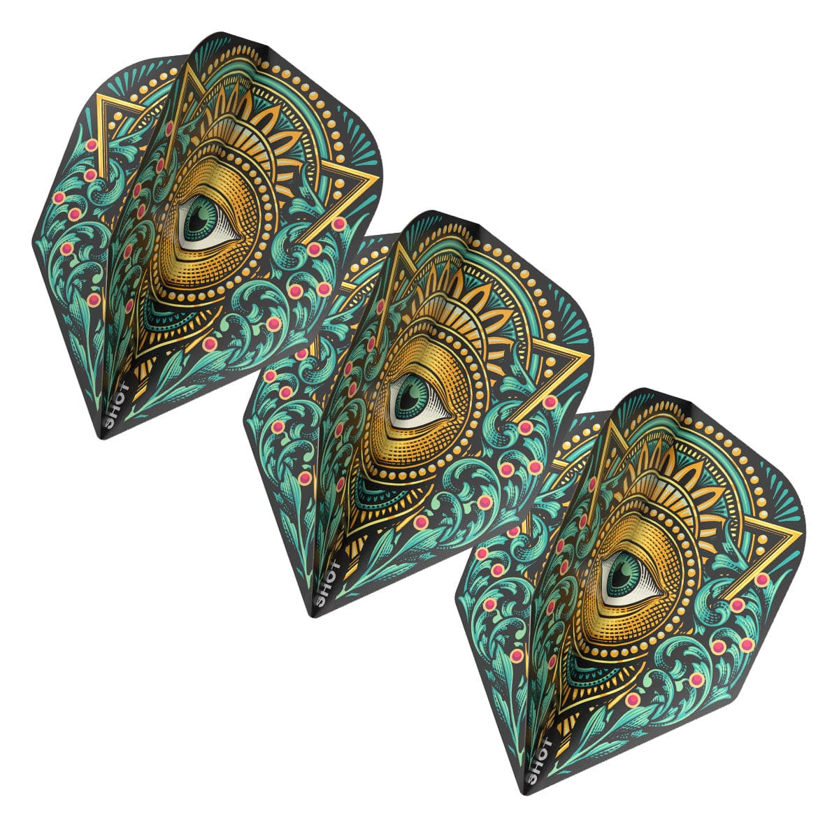 SHOT ZEN KENSHO SMALL STANDARD DART FLIGHTS