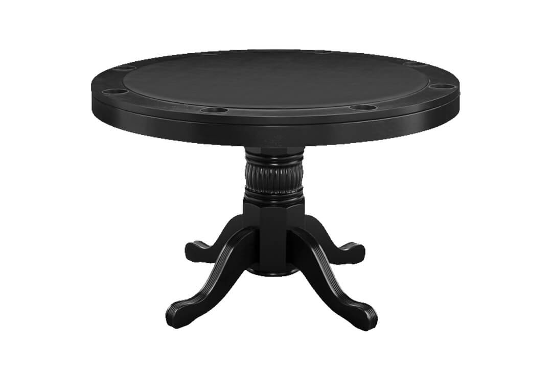 48" 2 IN 1 GAME TABLE - BLACK