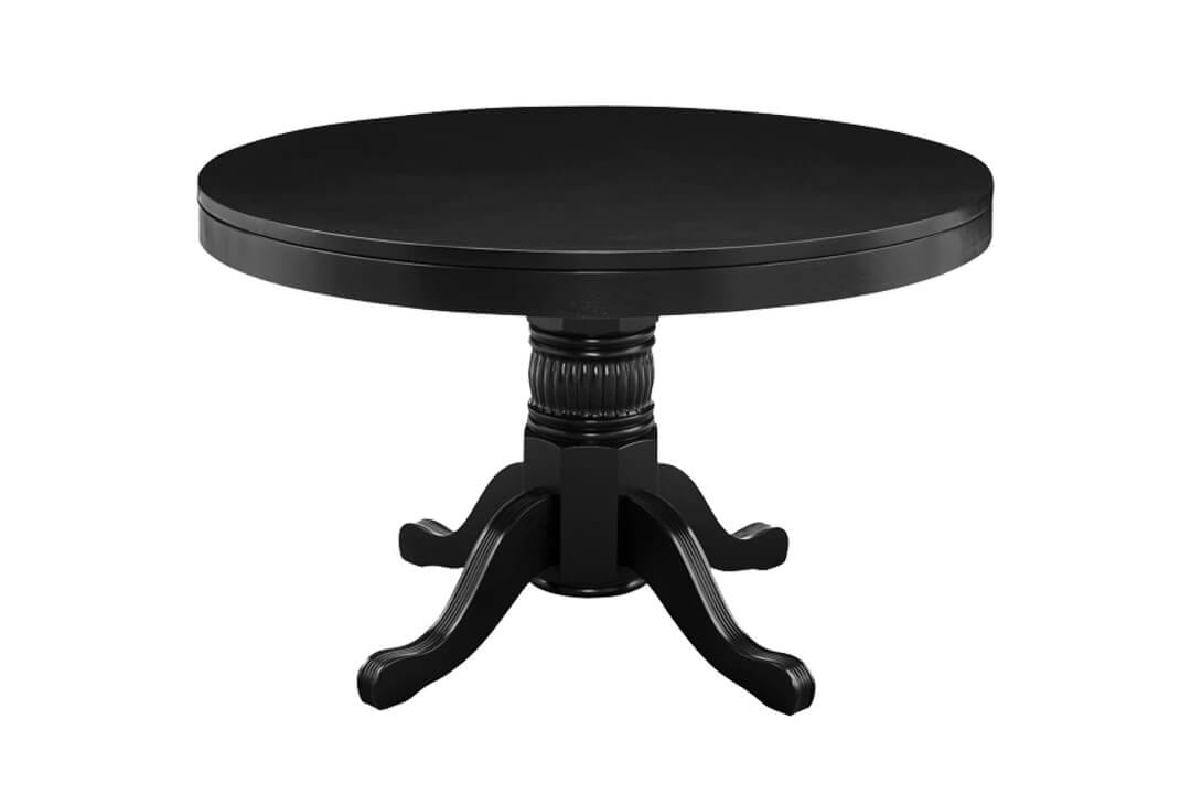 48" 2 IN 1 GAME TABLE - BLACK