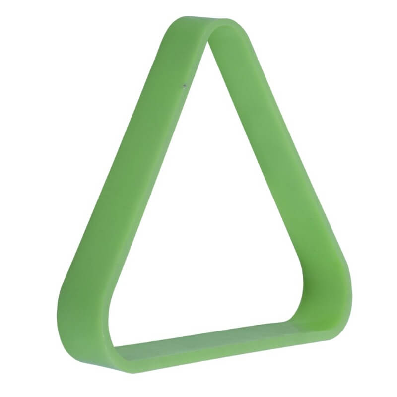GREEN PLASTIC TRIANGLE FOR 1" BALLS