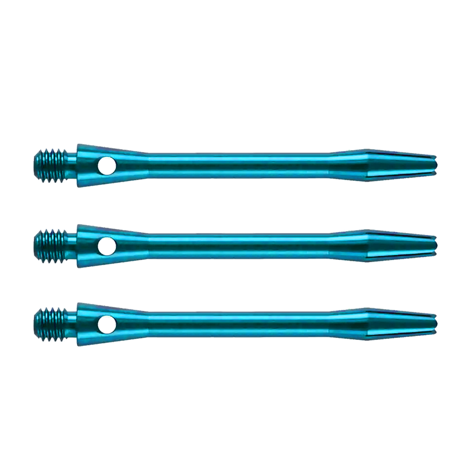 HARROWS ANODISED ALUMINUM DART SHAFTS - MEDIUM - BLUE