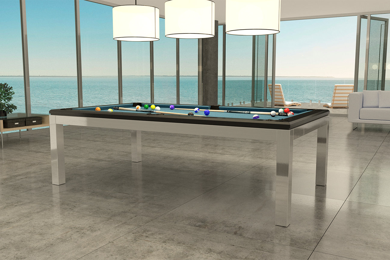 La Condo Evolution Stainless Pool Table Canada Billard