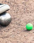 SET OF 3 BALLS BOCCE OBUT JUNIOR POINT INOX