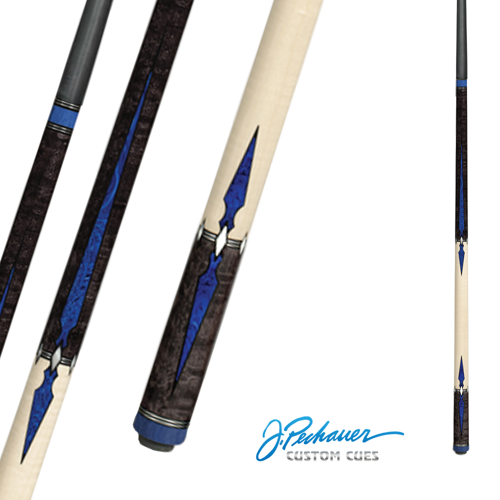 J.PECHAUER P12-N  POOL CUE CARBON 58" 12.5MM