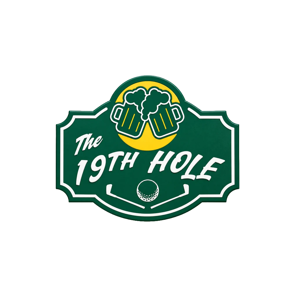 "19TH HOLE" BAR SIGN - LIMITED EDIITON