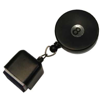 CHALK HOLDER RETRACTABLE DELUXE WITH BELT CLIP