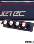 ÉTUI RIGIDE POUR BAGUETTES DE BILLARD CUETEC PRO LINE 2X4 - BLEU MARINE