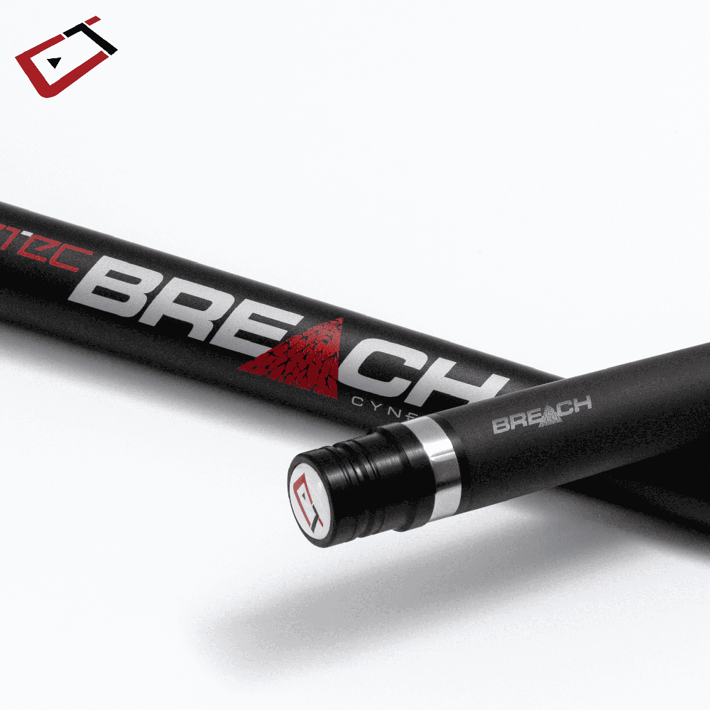 CUETEC CYNERGY BREACK BREAK CUE BLACK NO WRAP 12.75MM 19OZ