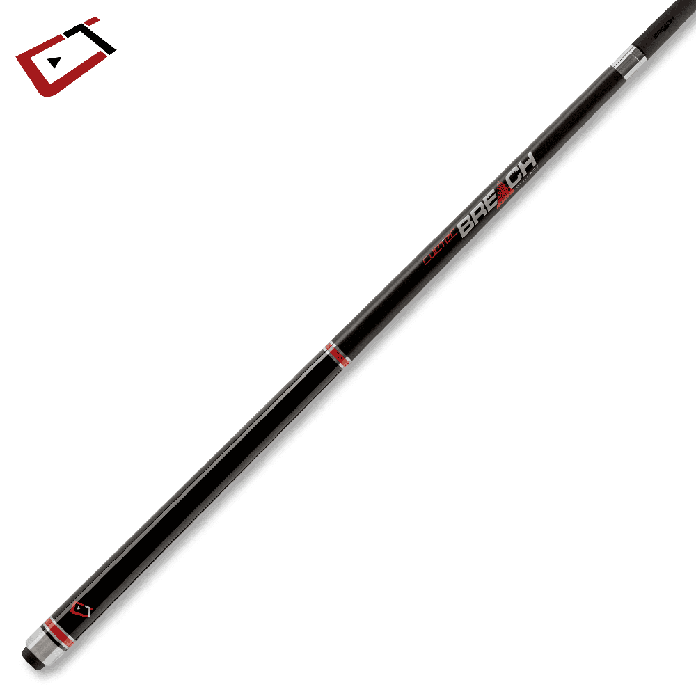 CUETEC CYNERGY BREACK BREAK CUE BLACK NO WRAP 12.75MM 19OZ