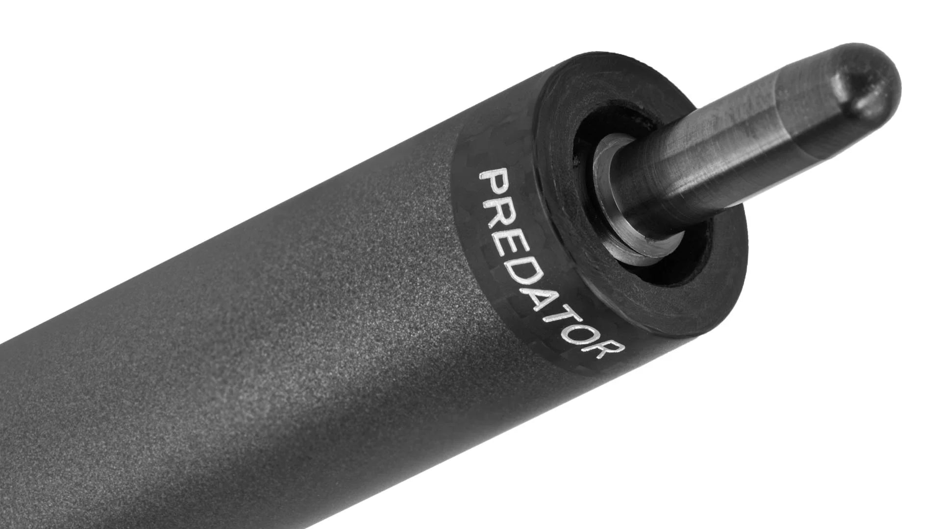 PREDATOR BUTT P3 REVO UNILOC POOL CUE METALLIC GREY LEATHER WRAP