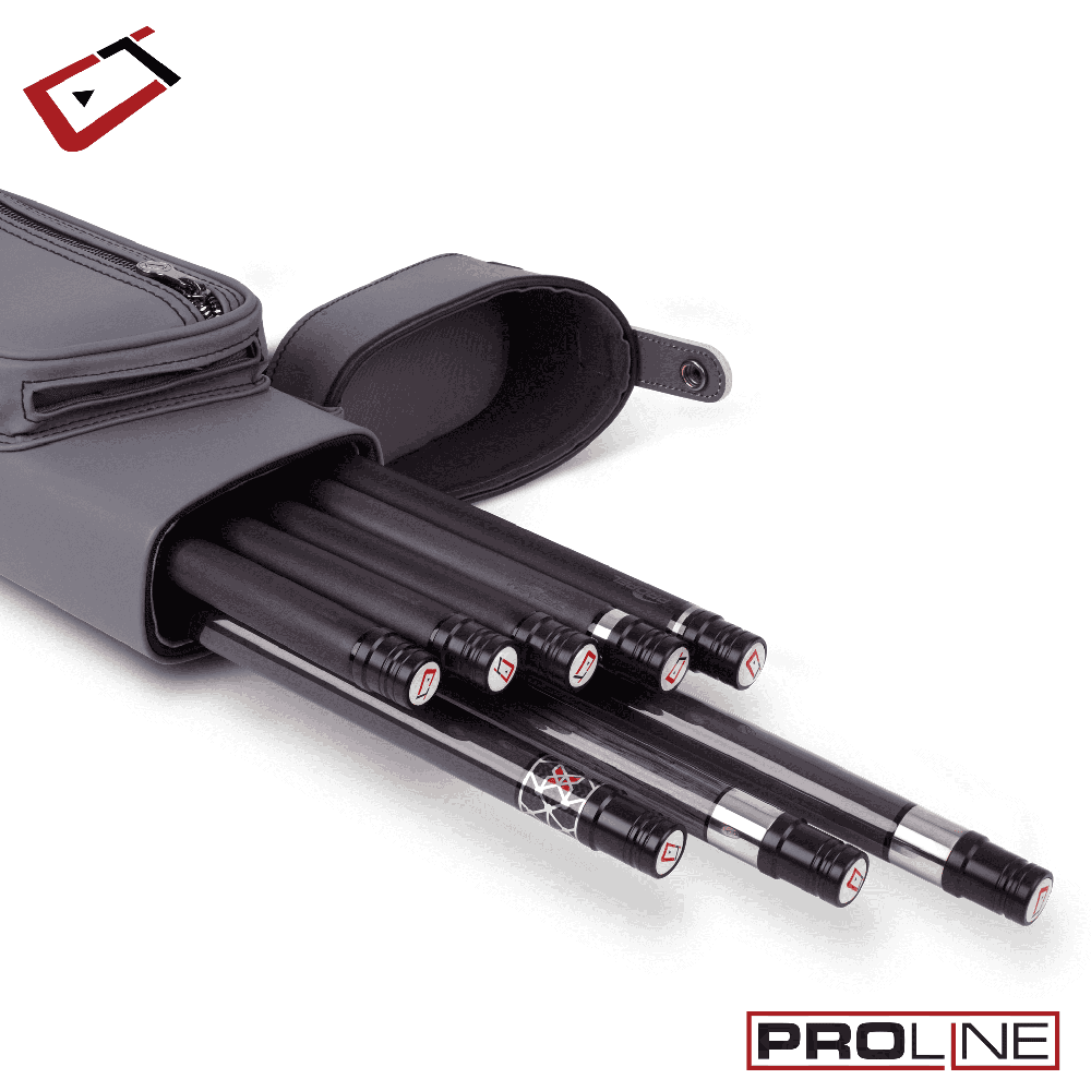 ÉTUI RIGIDE POUR BAGUETTES DE BILLARD CUETEC PRO LINE GHOST EDITION 3X5 - ÉDITION LIMITÉE