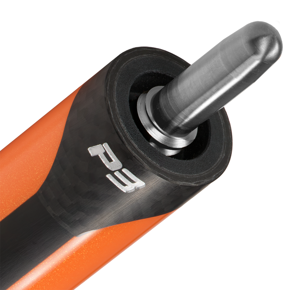 MANCHE PREDATOR P3 FLARE ORANGE UNI-LOC QUICK RELEASE GRIP EN CUIR DE LUXE (FLÈCHE NON-INCLUSE) - ÉDITION LIMITÉE