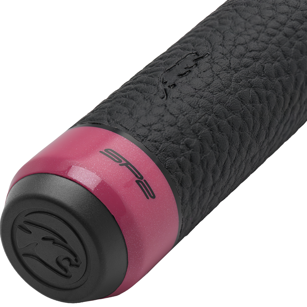 PREDATOR BUTT SP2 BLACK/PINK 1 UNI-LOC QUICK RELEASE LEATHER LUXE WRAP (SHAFT NON INCLUDED) - LIMITED EDITION