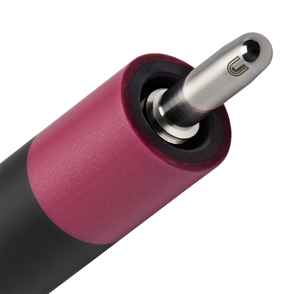 PREDATOR BUTT SP2 BLACK/PINK 1 UNI-LOC QUICK RELEASE LEATHER LUXE WRAP (SHAFT NON INCLUDED) - LIMITED EDITION
