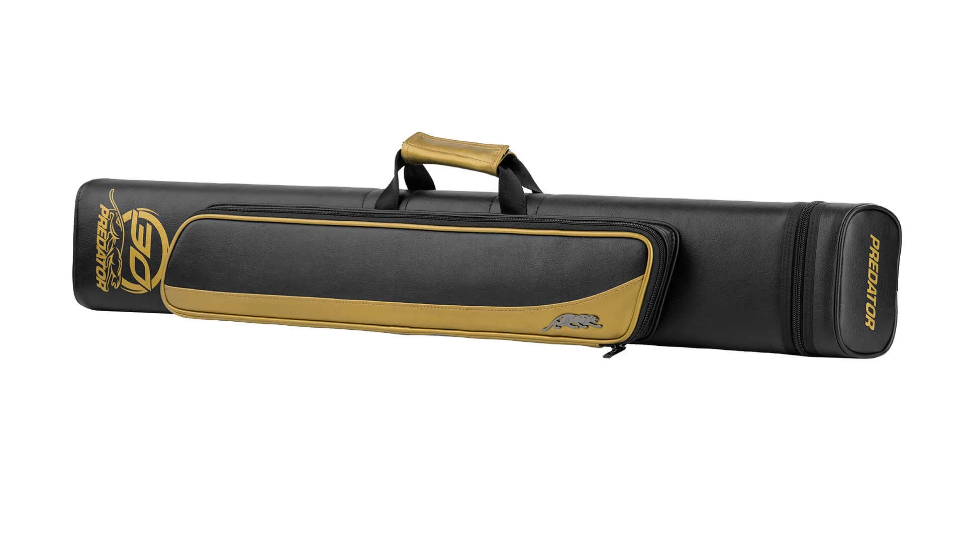 PREDATOR ROADLINE BLACK AND GOLD HARD POOL CUE CASE - 3B/5S