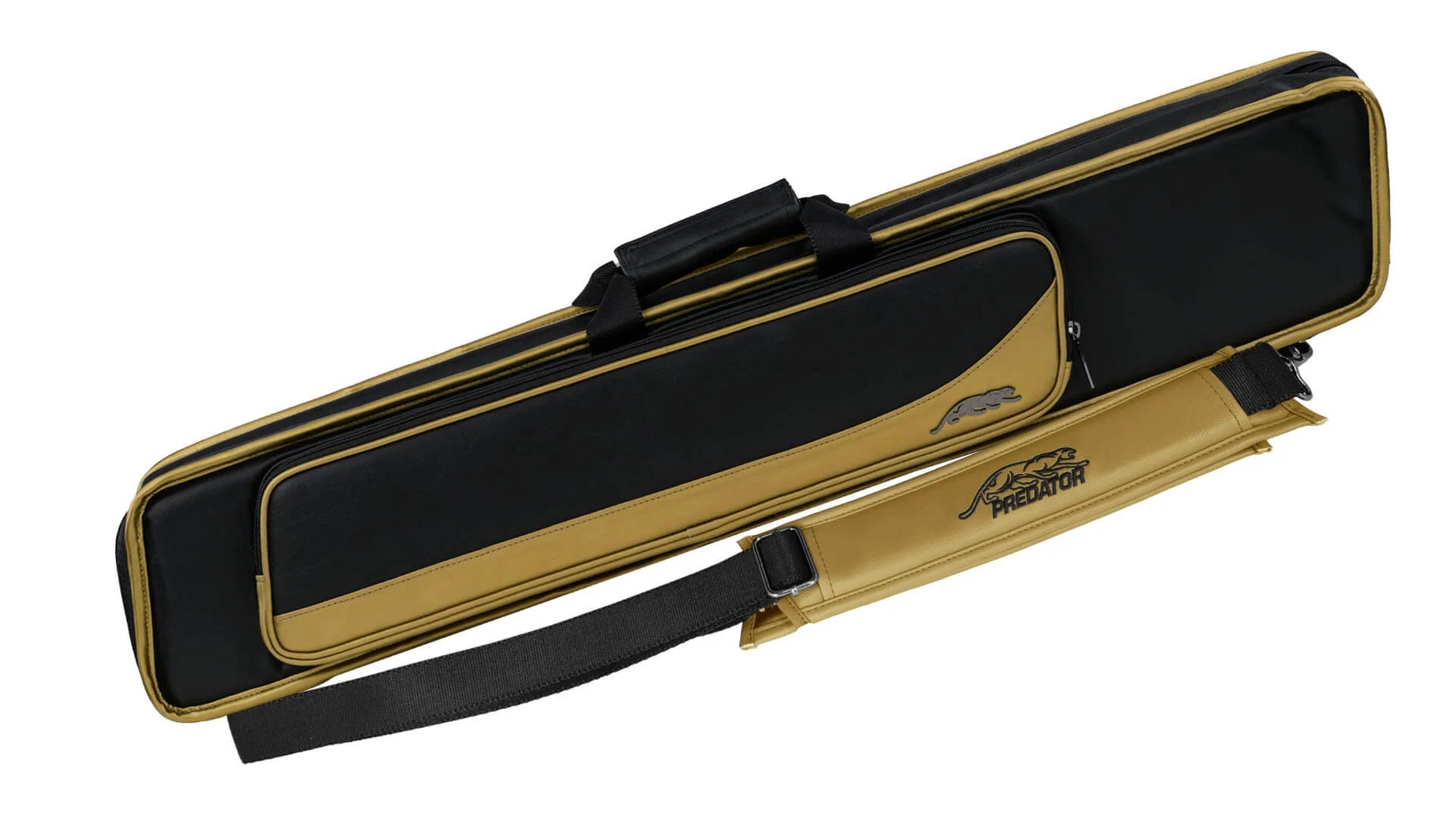 PREDATOR ROADLINE BLACK/GOLD SOFT POOL CUE CASE - 4B/8S