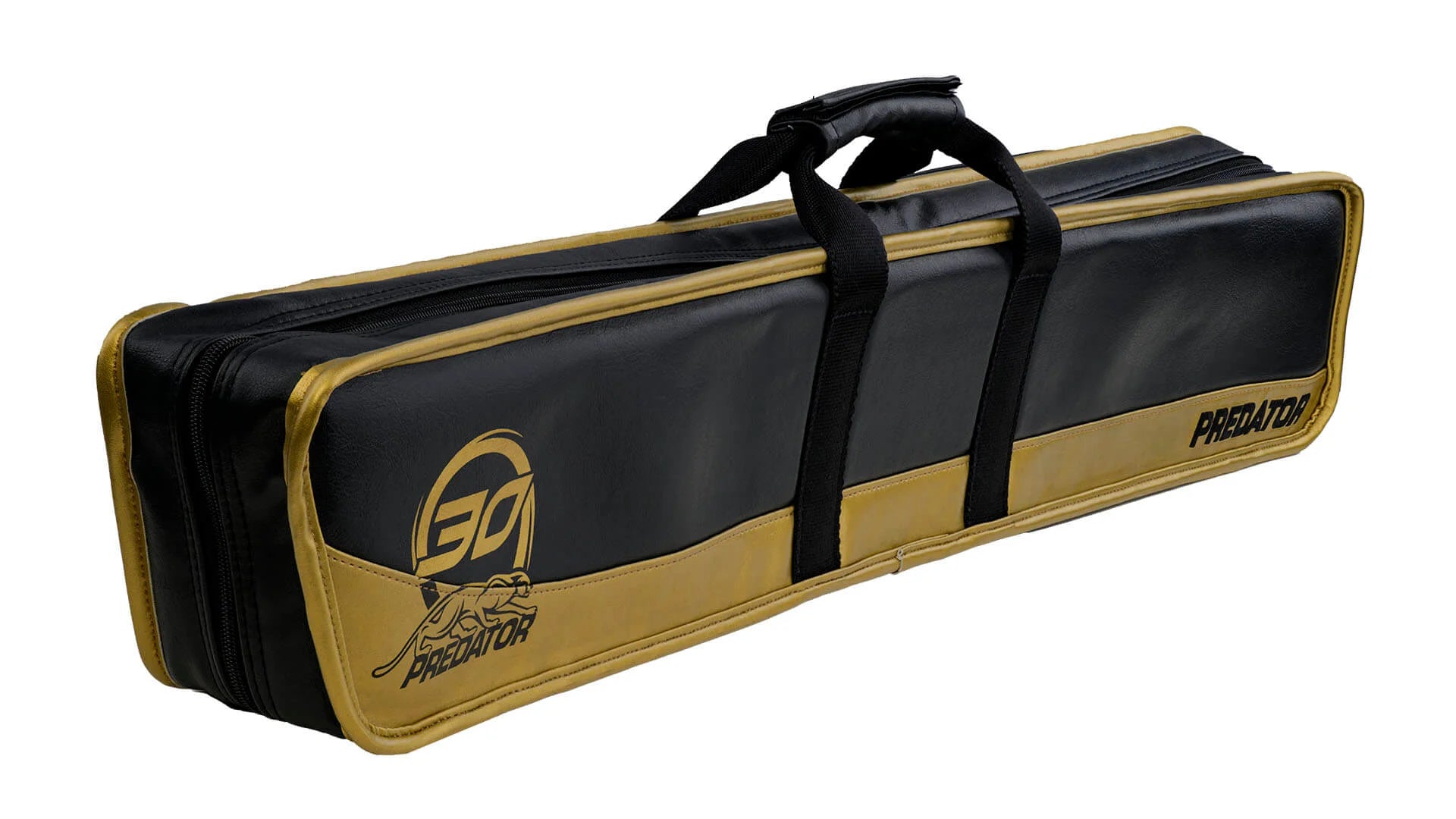PREDATOR ROADLINE BLACK/GOLD SOFT POOL CUE CASE - 4B/8S