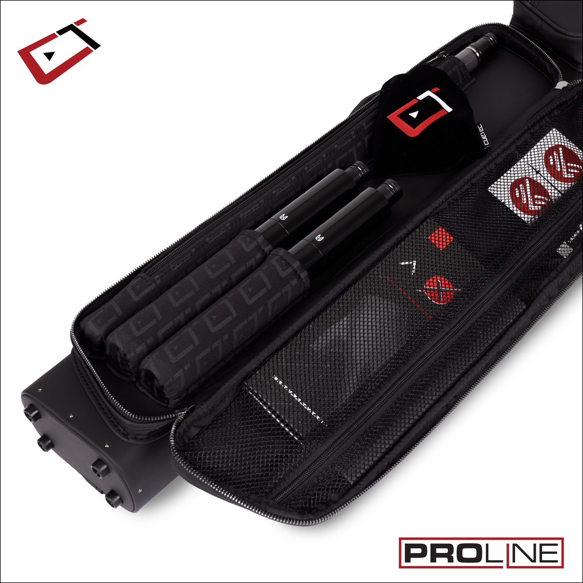 CUETEC PRO LINE NOIR EDITION 3X5 HARD CUE CASE - LIMITED EDITION