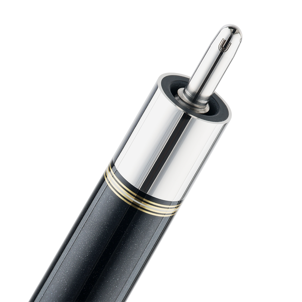 PREDATOR BUTT 10K BLACK PAINTED MAPLE UNI-LOC LEATHER LUXE WRAP (SHAFT NON INCLUDED) - LIMITED EDITION