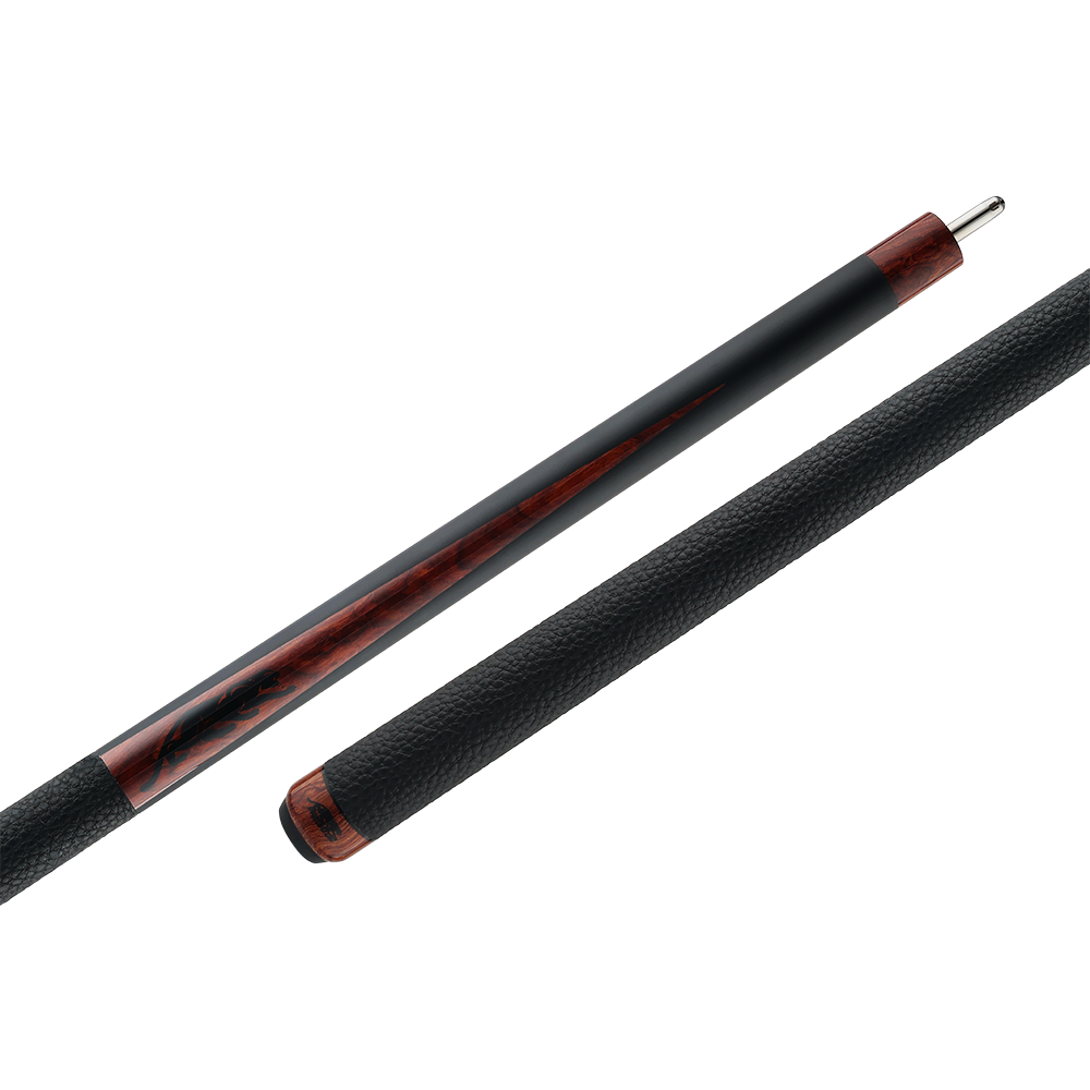 MANCHE DE BAGUETTE DE BILLARD SP2 - BOIS PALISSANDRE AVEC STYLE EXOTIQUE GRIP EN CUIR DE LUXE UNI-LOC - ÉDITION LIMITÉE
