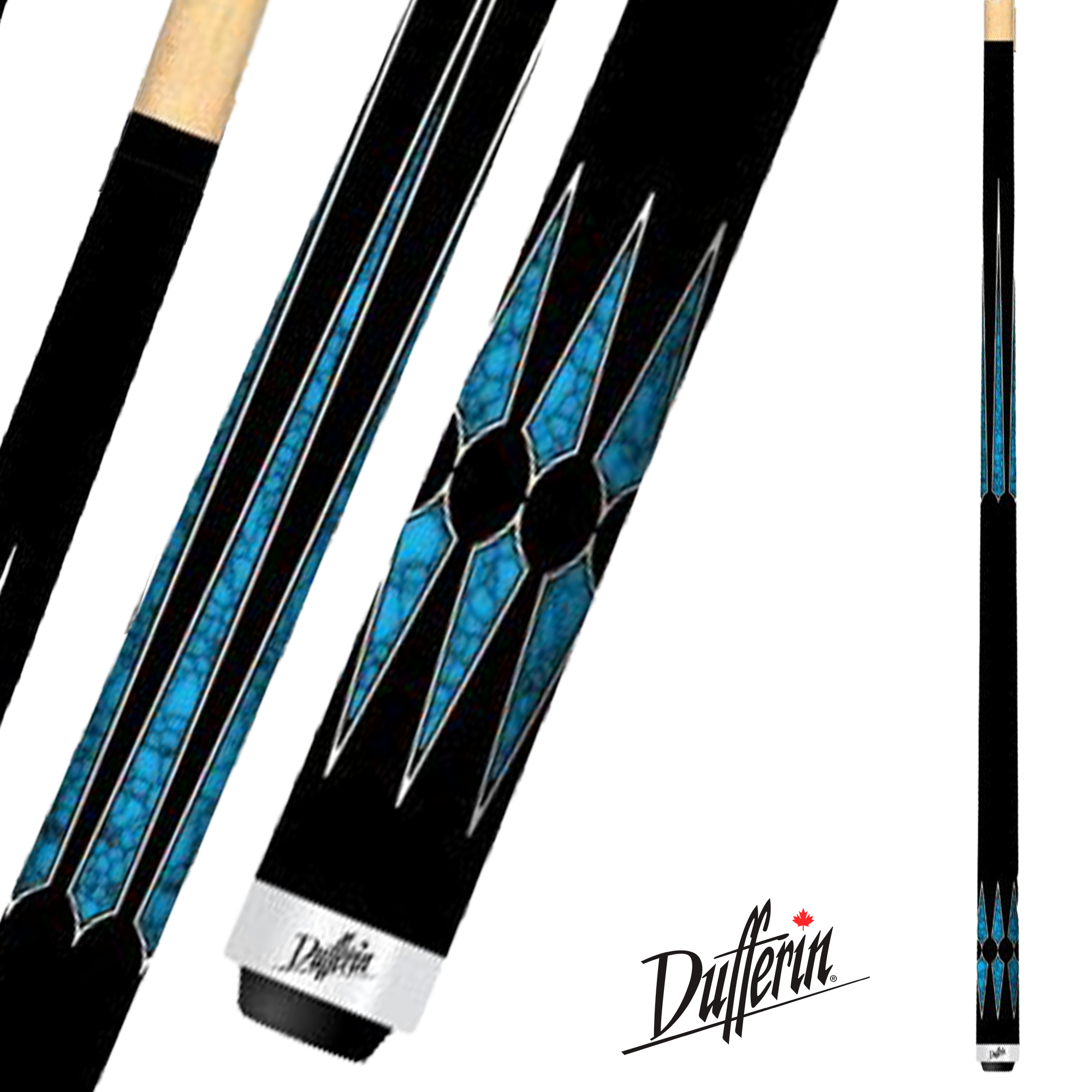 BAGUETTE DE BILLARD DUFFERIN STONE ICK SERIES ICK-1 BLUE 13MM 19OZ