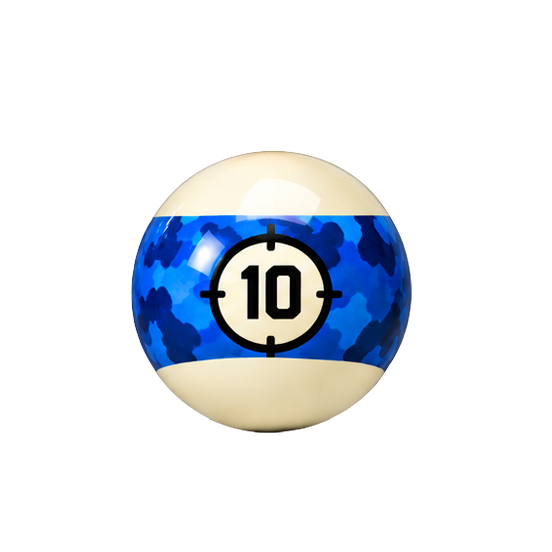 BILLES DE BILLARD INDIVIDUELLES ARAMITH CAMOUFLAGE - 57,2 MM (2 1/4 PO)
