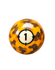 BILLES DE BILLARD INDIVIDUELLES ARAMITH CAMOUFLAGE - 57,2 MM (2 1/4 PO)