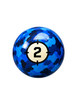 BILLES DE BILLARD INDIVIDUELLES ARAMITH CAMOUFLAGE - 57,2 MM (2 1/4 PO)