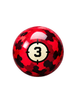 BILLES DE BILLARD INDIVIDUELLES ARAMITH CAMOUFLAGE - 57,2 MM (2 1/4 PO)