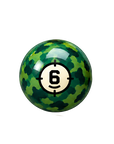 BILLES DE BILLARD INDIVIDUELLES ARAMITH CAMOUFLAGE - 57,2 MM (2 1/4 PO)