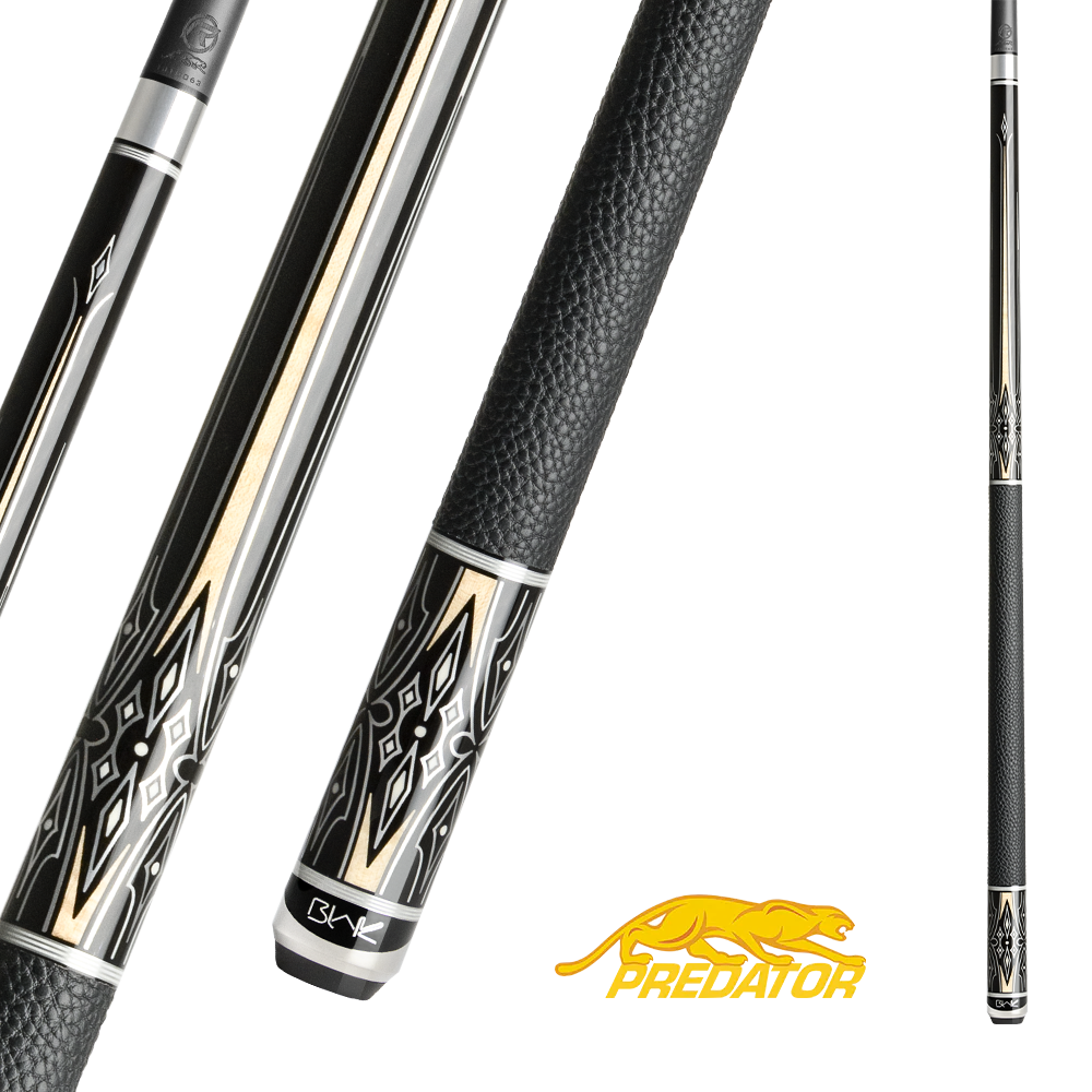 MANCHE PREDATOR BLAK 5 NOIR ÉBÈNE AVEC MOTIFS UNI-LOC GRIP EN CUIR DE LUXE (FLÈCHE NON-INCLUSE)