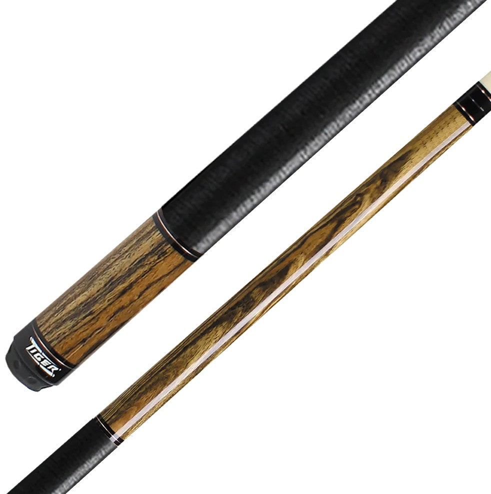 BAGUETTE TIGER CLASSIC 2 SERIES BRUNE AVEC GRIP LIN NOIR  C2-2W 12.5MM 19OZ