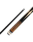 BAGUETTE DE BILLARD PEARSON PLAYERS SERIES PP-3 ZEBRANO BRUN - FLÈCHE CARBONE SANS GRIP 12.5MM