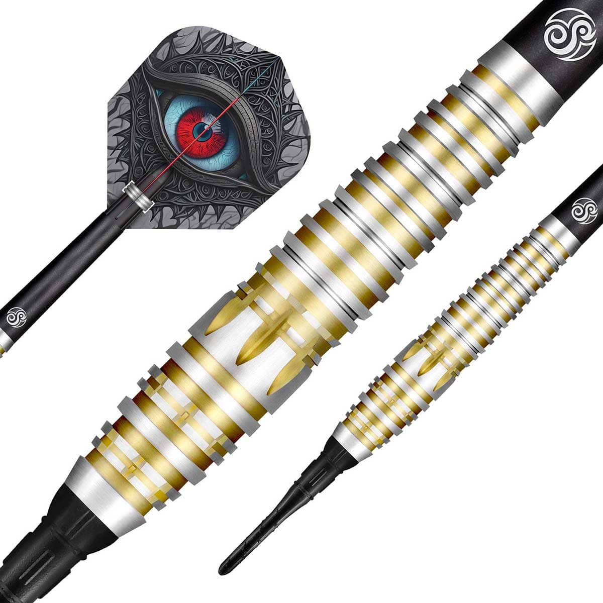 SHOT CELT BALOR SOFT TIP DART SET - 90% TUNGSTEN DART BARRELS