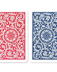 COPAG PLASTIQUE BRIDGE  DECKCARDS 1546 REGULAR RED AND BLUE