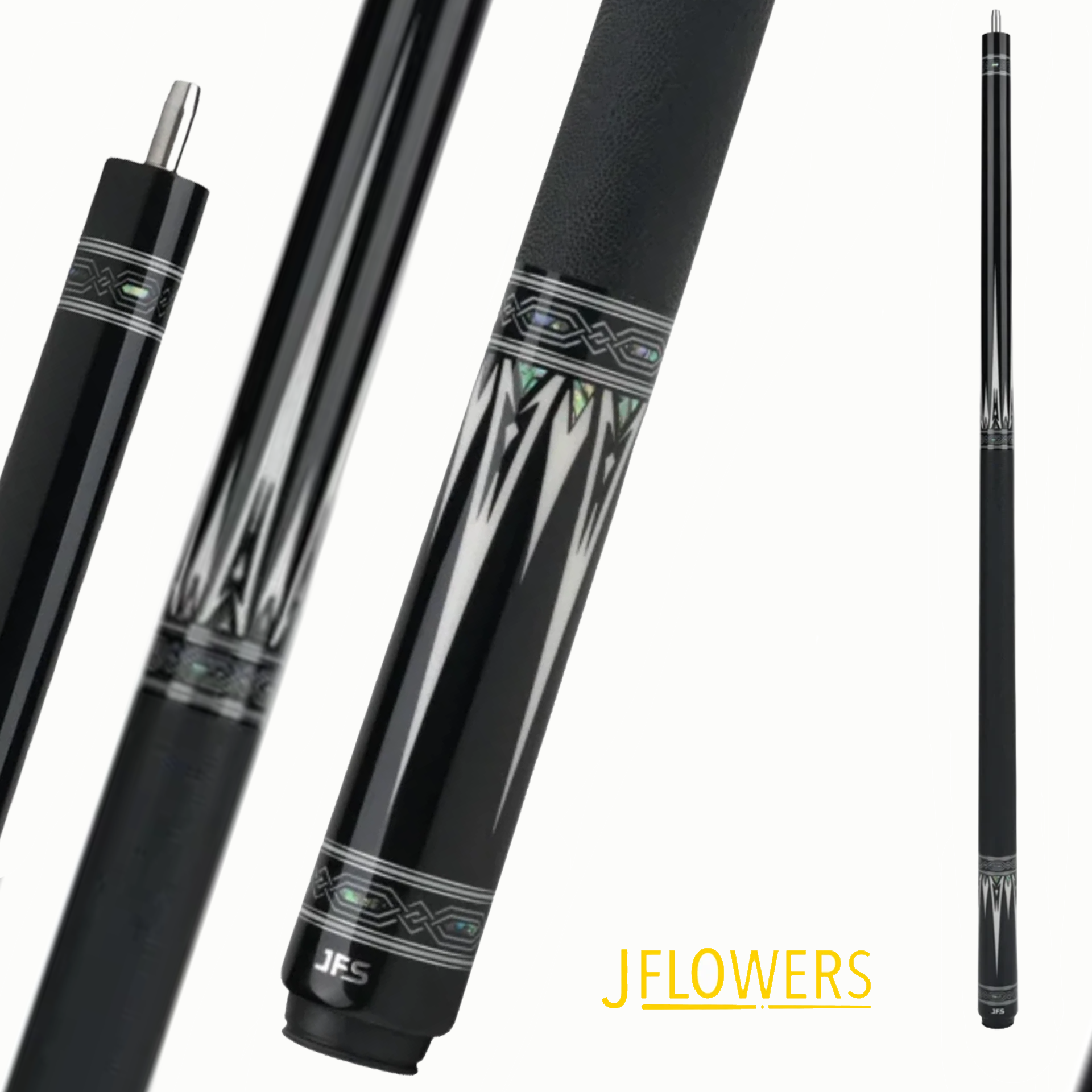 J FLOWERS ARDEN CLASSIC POOL CUE CARBON FIBER SHAFT 13MM 19OZ