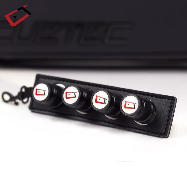 ÉTUI RIGIDE POUR BAGUETTES DE BILLARD CUETEC PRO LINE NOIR ÉDITION 2X4 - NOIR - ÉDITION LIMITÉE