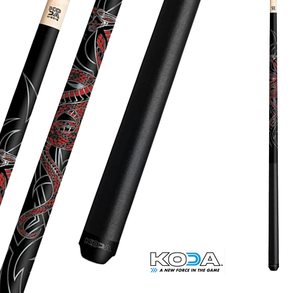BAGUETTE DE BILLARD KODA SPORTS KDV40BL NOIRE 12.5MM 19OZ