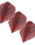 SHOT WARRIOR KAPENE DART FLIGHT SET - SMALL STANDARD