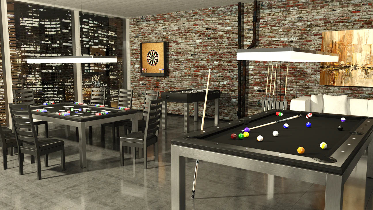 CONDO STAINLESS GAME ROOM