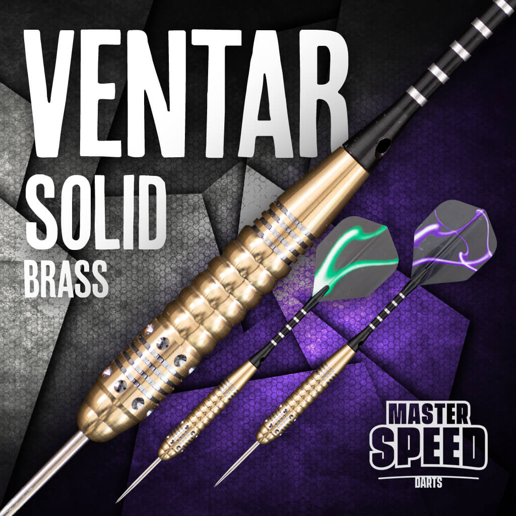 MASTER SPEED VENTAR BRASS STEEL TIP DARTS