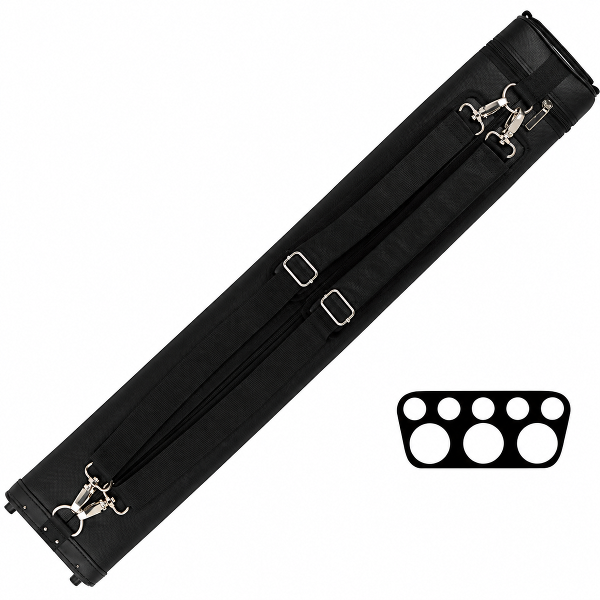 ÉTUI RIGIDE OUTLAW OLB35N 3 MANCHES 5 FLÈCHES - NOIR/BLANC - ÉDITION LIMITÉE
