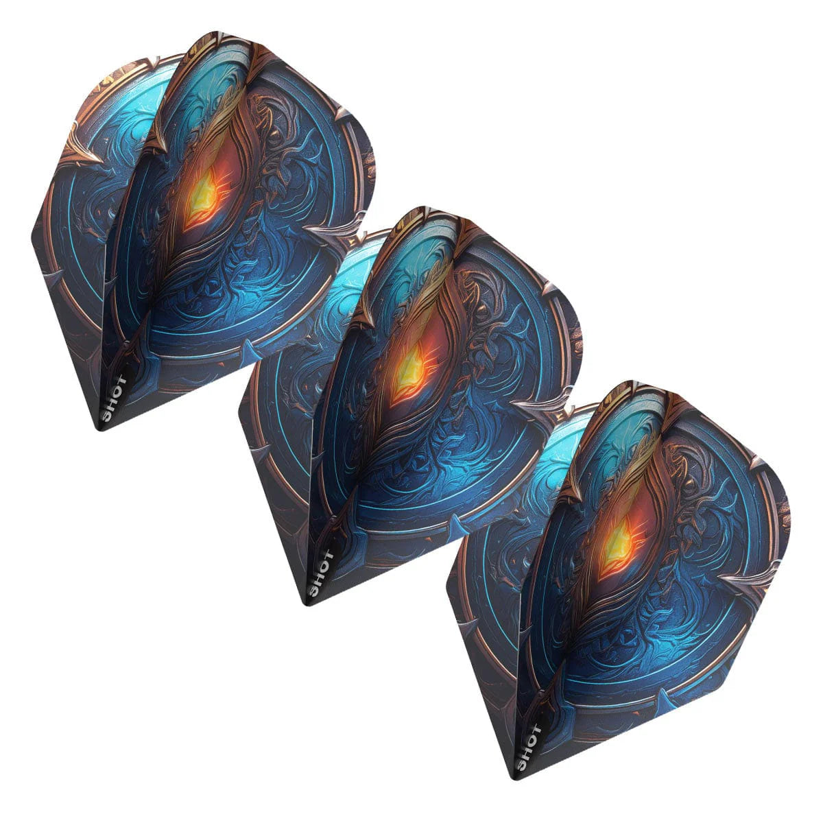 ENSEMBLE DE PLUMES DE DARDS SHOT VIKING ASGARD - PETIT STANDARD