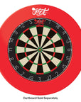 SHOT ONE PIECE DARTBOARD SURROUND - RED