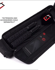 ÉTUI RIGIDE POUR BAGUETTES DE BILLARD CUETEC PRO LINE NOIR ÉDITION 2X4 - NOIR - ÉDITION LIMITÉE