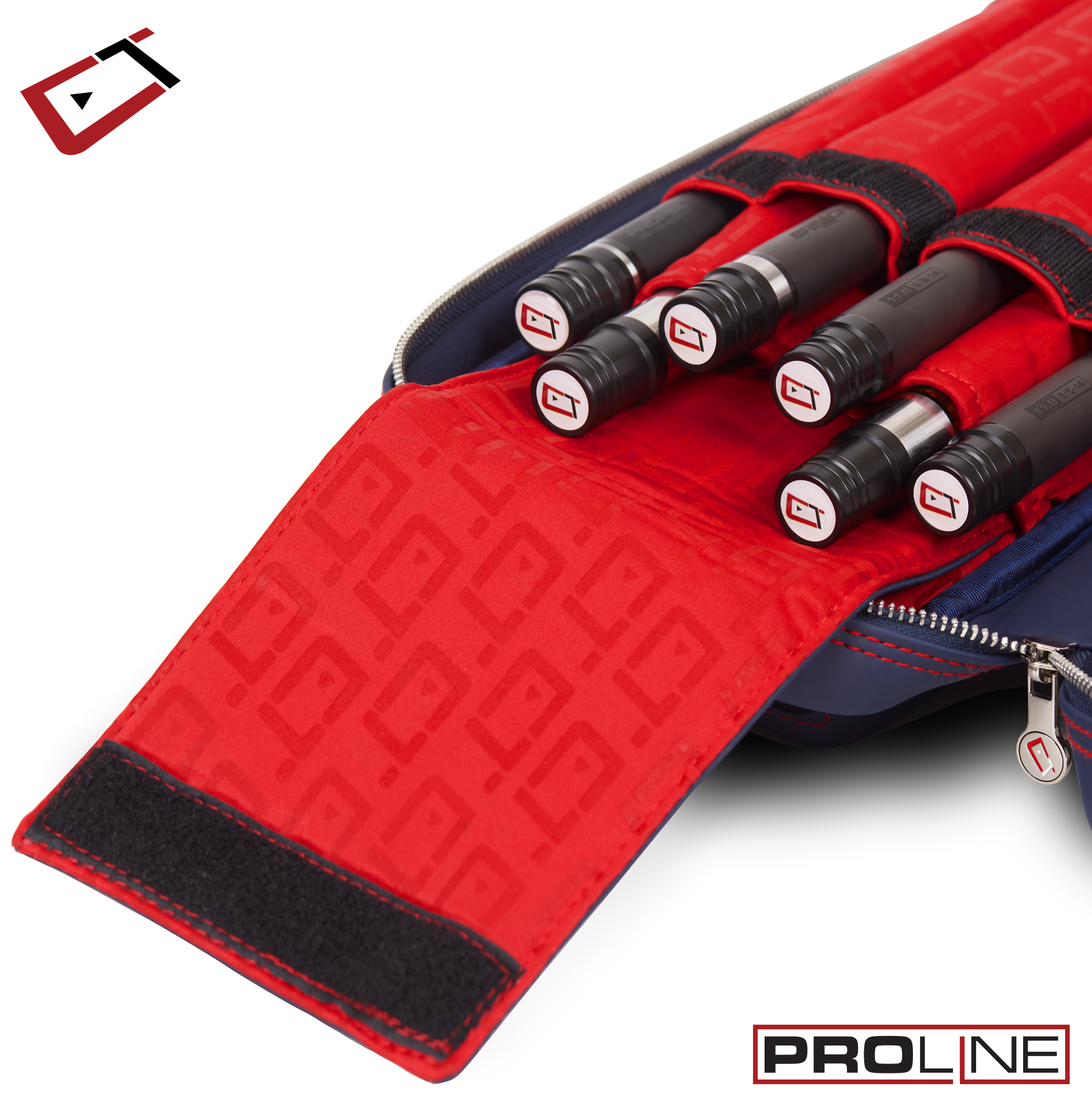 POOL CUE CASE CUETEC PROLINE 4X8 NAVY