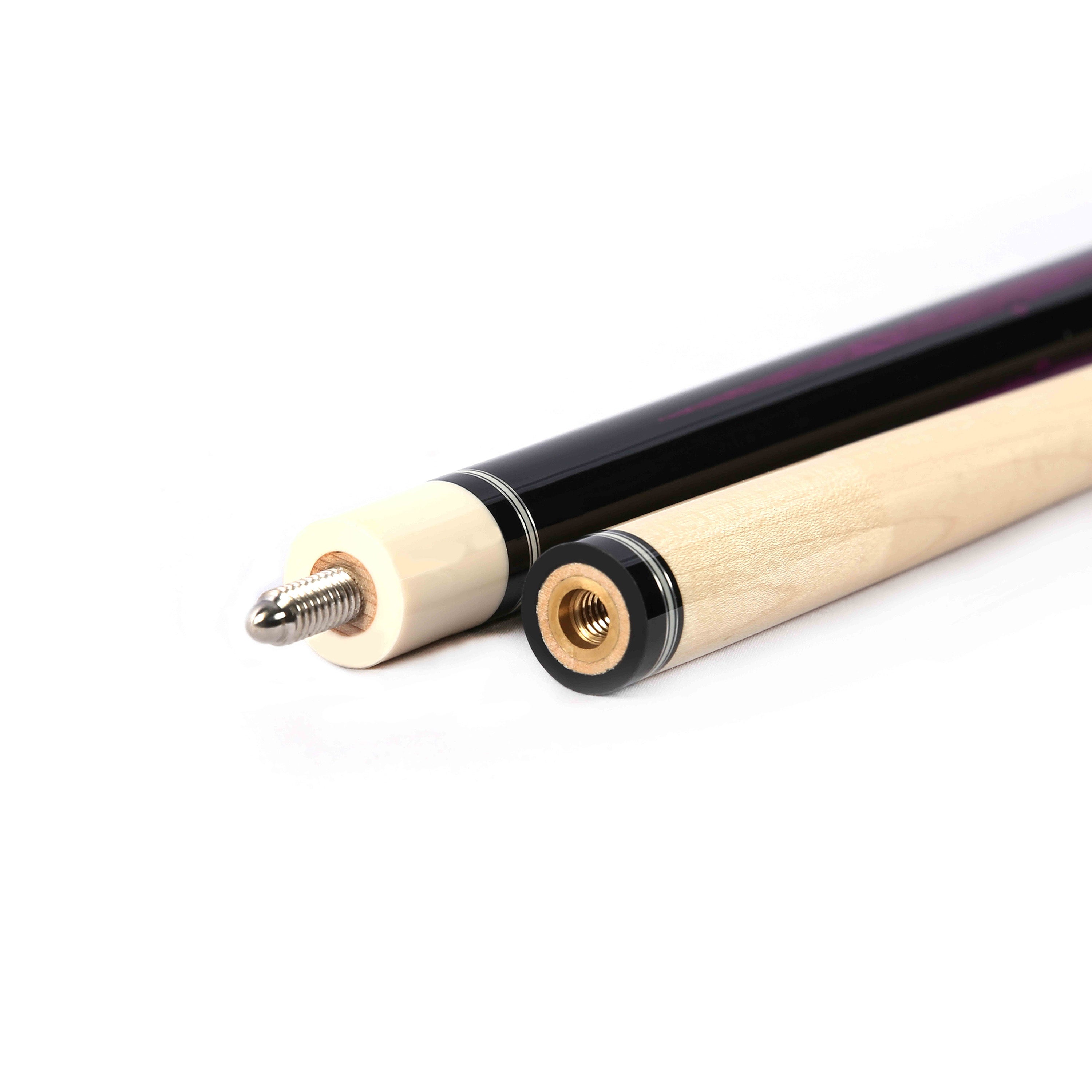 BAGUETTE BILLARD PEARSON PLAYERS SERIES PP-PURPLE - FLÈCHE CARBONE SANS GRIP 12.5MM
